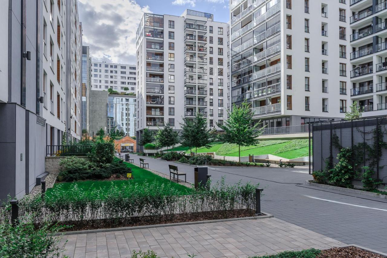 Modern Apartments With Access To The Pool Near Rondo Daszynskiego Station Warschau Buitenkant foto