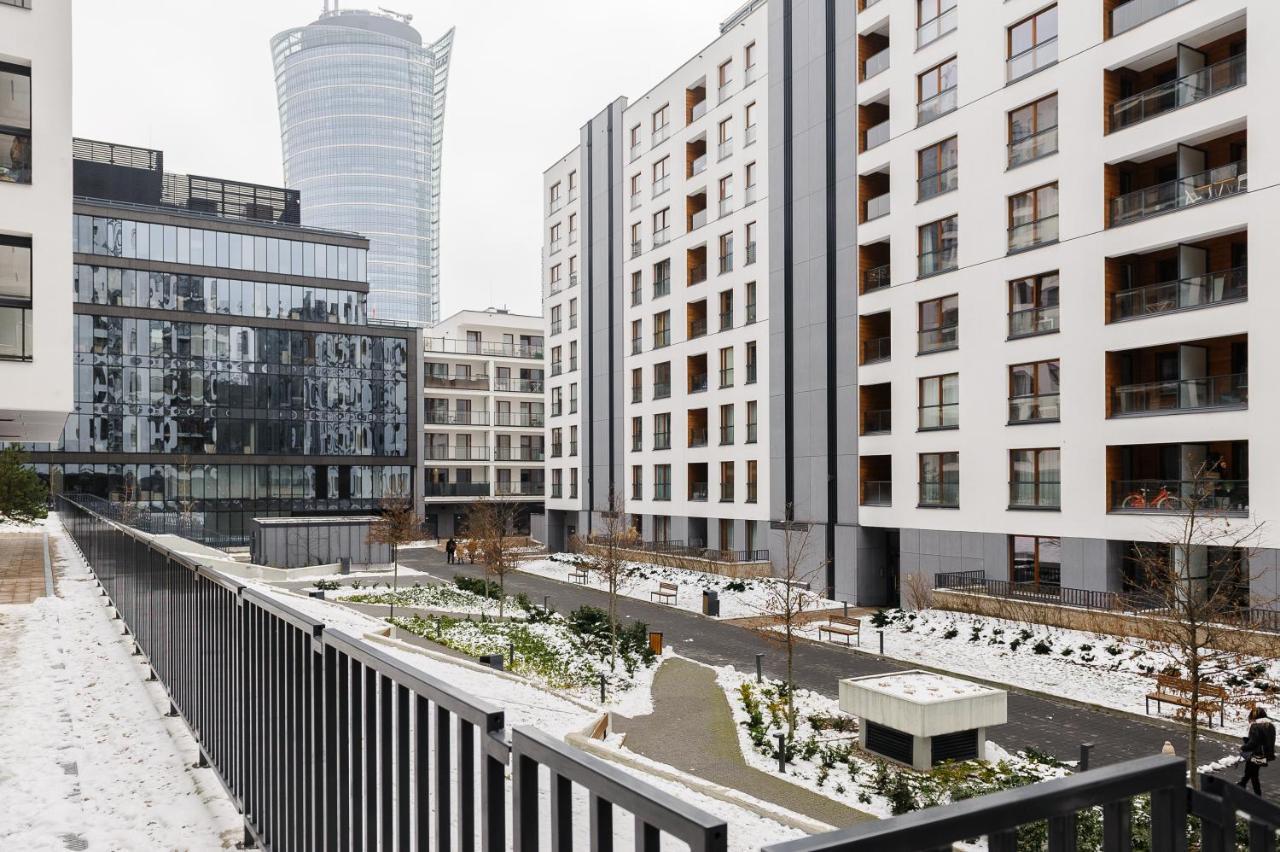 Modern Apartments With Access To The Pool Near Rondo Daszynskiego Station Warschau Buitenkant foto